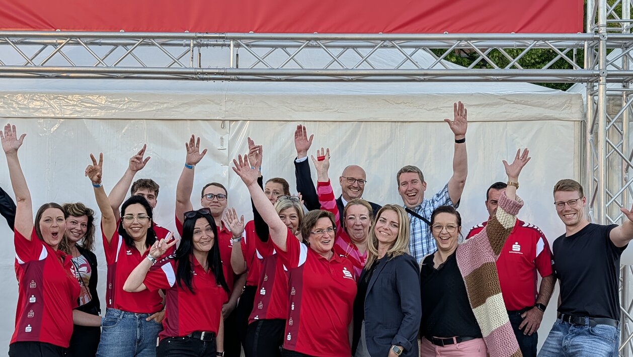 Sparkassen-Finanzgruppe beim Sachsen-Anhalt-Tag 2026 in Bernburg, Foto: OSV