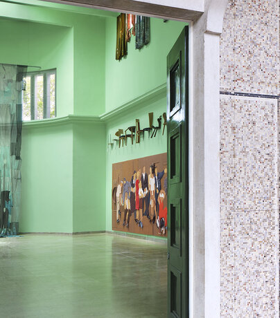 Deutscher Pavillon: Henrike Naumann, The Home Front, 2026. Sung Tieu, Human Dignity Shall Be Inviolable, 2026.