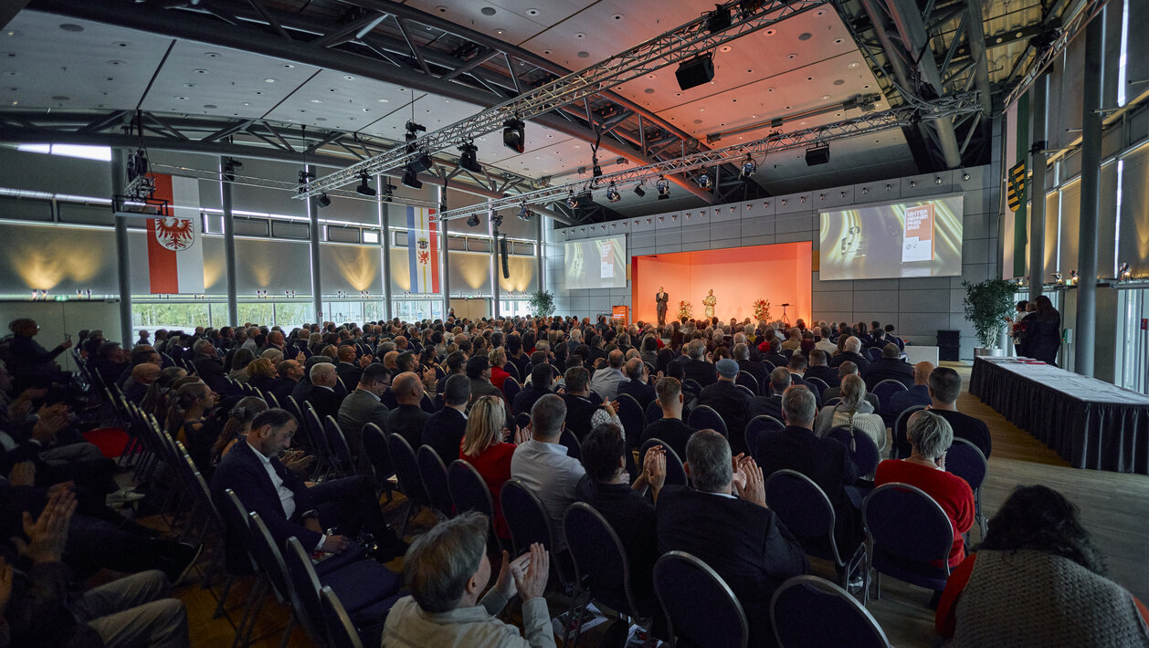 Der Unternehmer-Preis 2025 fand im Kongresshotel Potsdam statt. (Foto: Photothek Berlin)