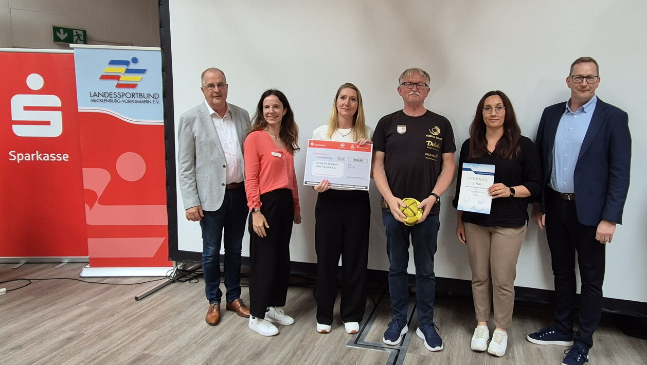 Auszeichnung der Gewinner des Sparkassen Sportabzeichenwettbewerbs Mecklenburg-Vorpommern 2025, Foto: LSB MV