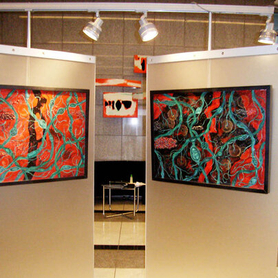 Tafeln der Wanderausstellung "geld&kunst" Tafeln der Wanderausstellung "geld&kunst"